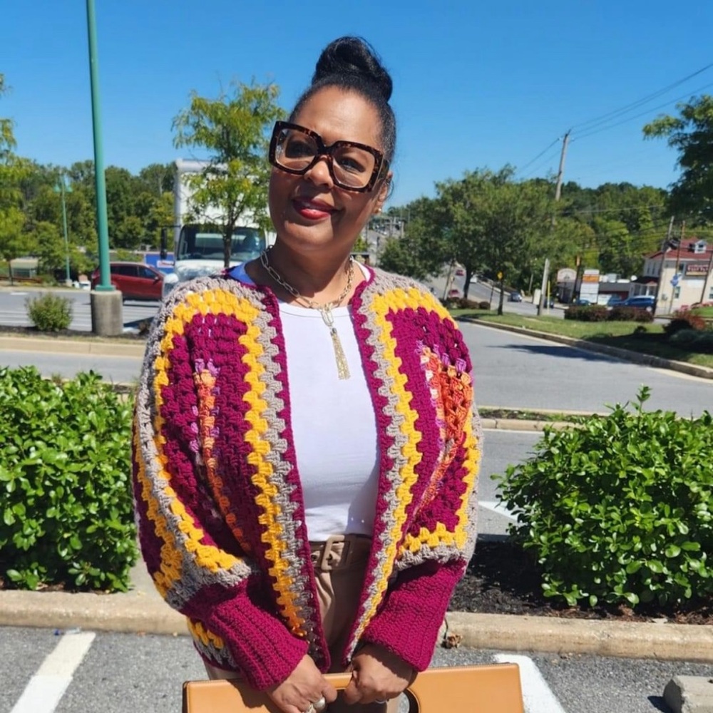Crochet Hexagon Sweater